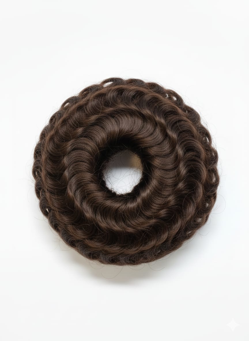 Easy-Wear Messy Bun Hair Scrunchie