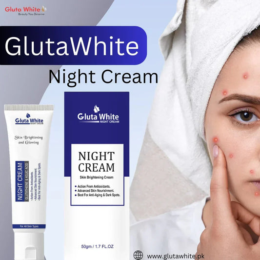 Gluta White Whitening Night Cream in Pakistan