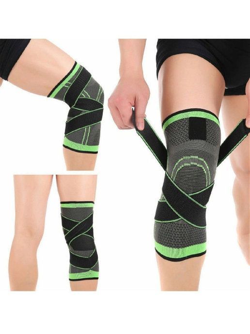 Scientific Knee Pads (HALF) - Random color (Green or Black)