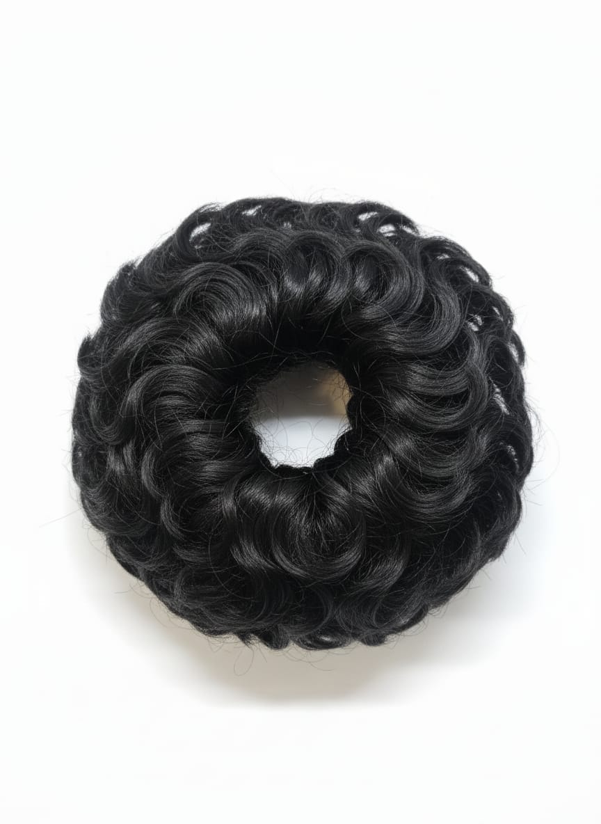 Easy-Wear Messy Bun Hair Scrunchie