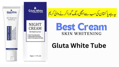 Gluta White Whitening Night Cream in Pakistan
